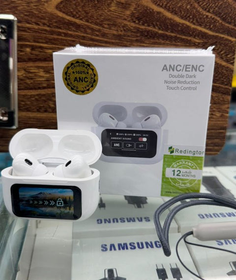 A9 Pro Airpods Anc/enc Touch Screen Wireless Earbuds | A9 Airpods Pro | Best Quality Airpods